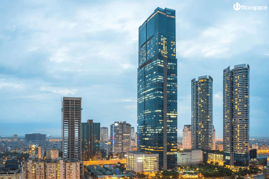 Keangnam Landmark Tower A & B office space